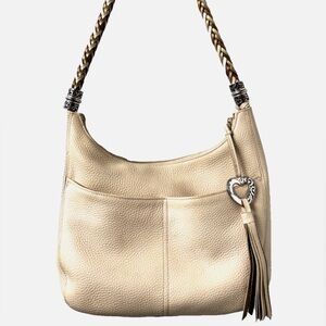 BRIGHTON Genuine Leather Purse Hobo Shoulder
